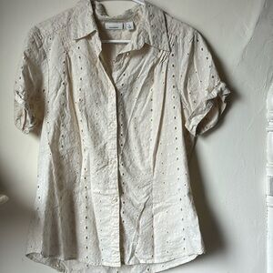 Dockers Eyelet button down